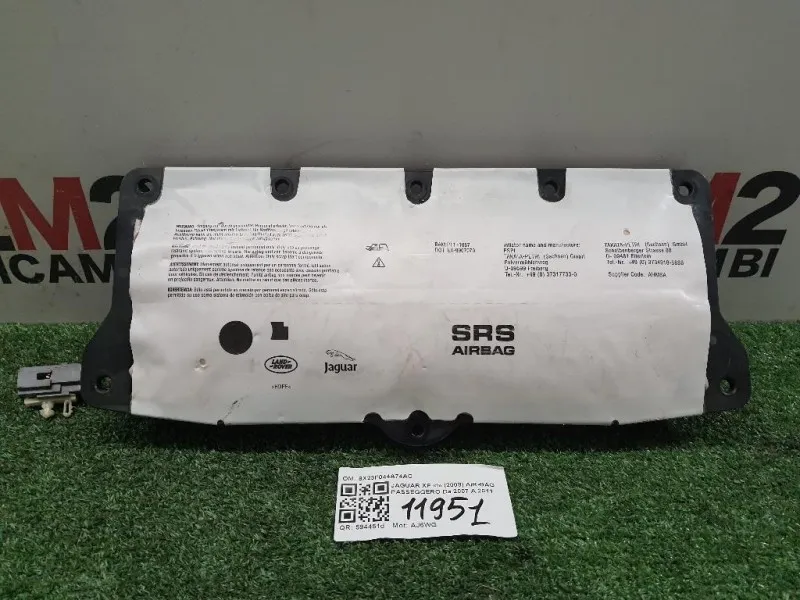 Air-bag Passeggero 8X23F044A74AC Jaguar XF I 2008