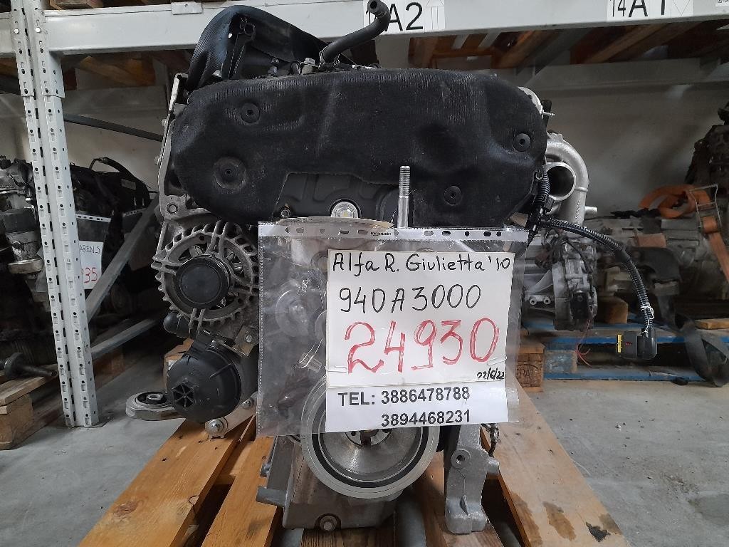 Motore Completo 940A3000 105 CV 77 KW Alfa Romeo Giulietta 2010