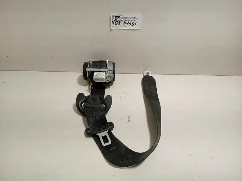Cintura DI Sicurezza Sedile ANT DX 1K4 857 706 BF Volkswagen GOLF VI 2009