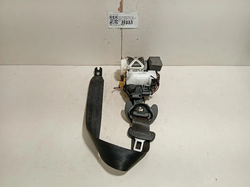 Cintura DI Sicurezza Sedile ANT DX 34117148A Volkswagen GOLF VII 2013
