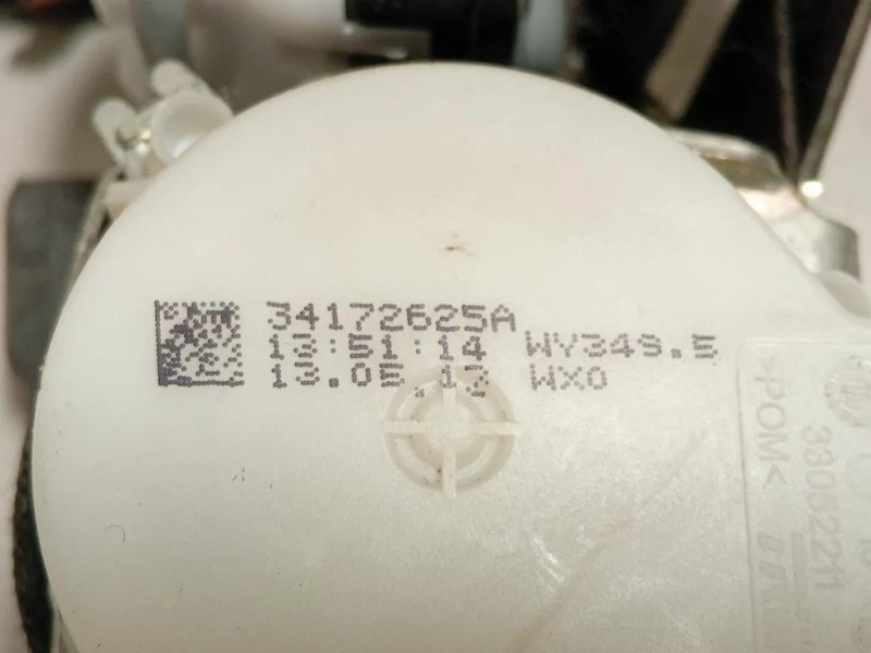 Cintura DI Sicurezza Sedile ANT DX 34117148A Volkswagen GOLF VII 2013