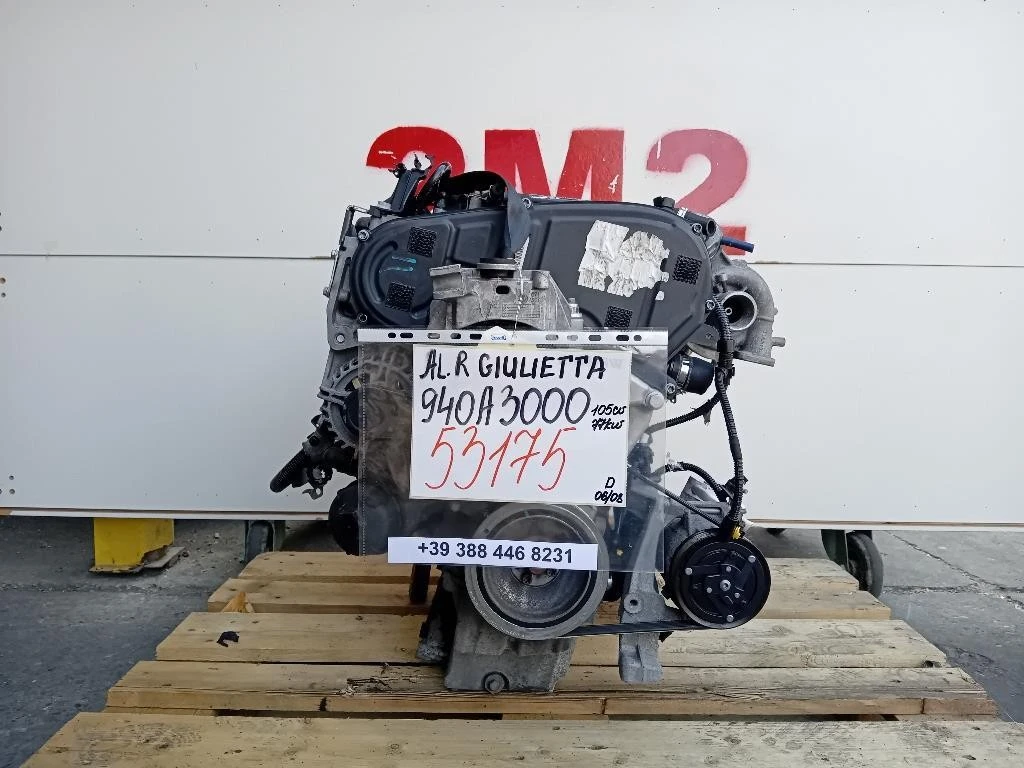 Motore Completo 940A3000 105 CV 77 KW Alfa Romeo Giulietta 2010