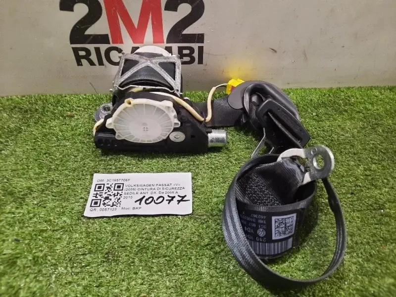 Cintura DI Sicurezza Sedile ANT DX 3C1857706F Volkswagen Passat V 2005