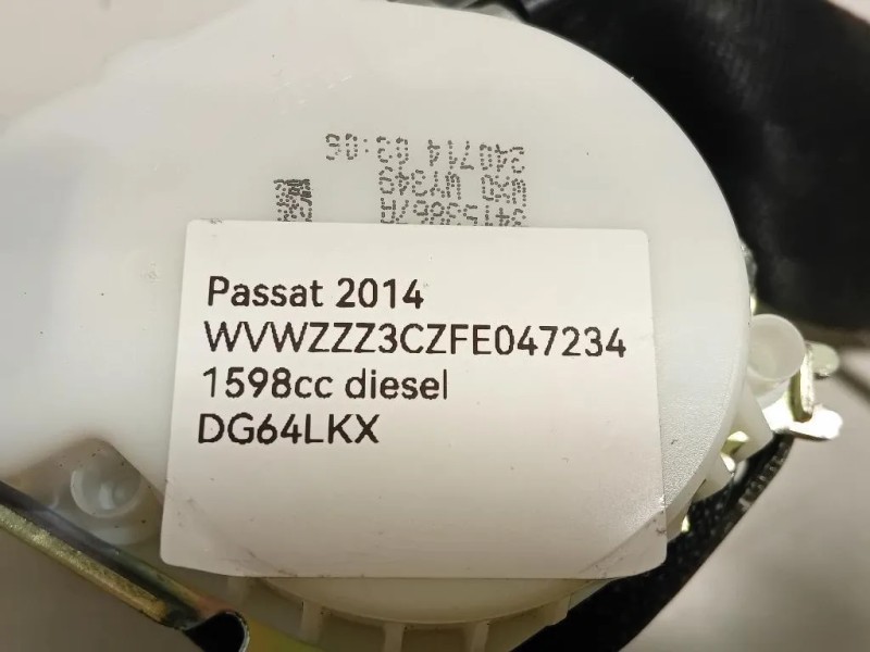 Cintura DI Sicurezza Sedile ANT DX 3C1 857 706 S Volkswagen Passat V 2005
