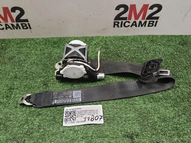Cintura DI Sicurezza Sedile ANT DX 3C1857706RRAA Volkswagen Passat VI Variant 2011
