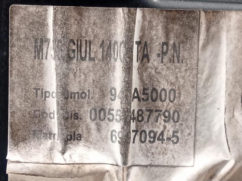 Motore Completo 940A5000 140 CV 102 KW Alfa Romeo Giulietta 2013