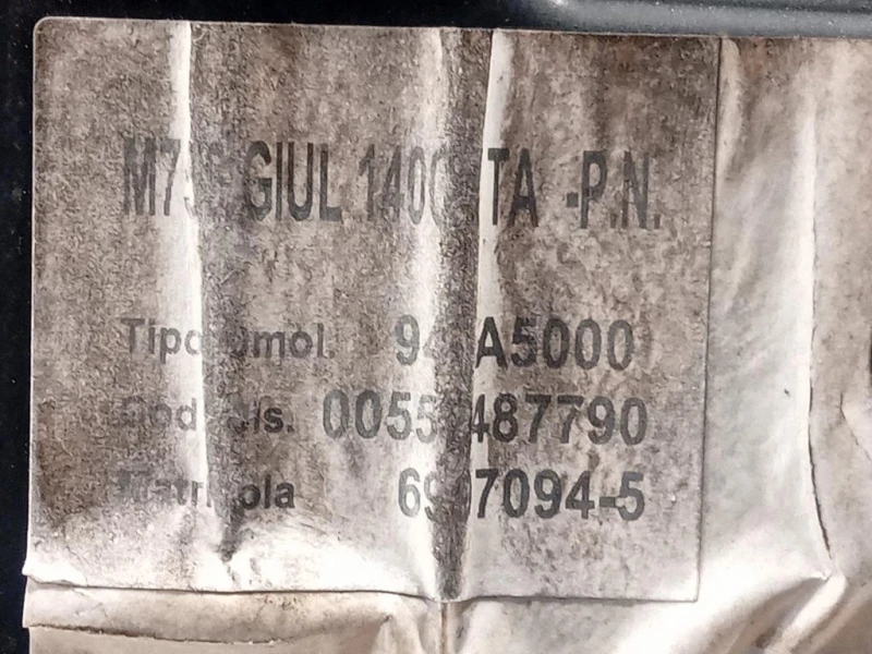 Motore Completo 940A5000 140 CV 102 KW Alfa Romeo Giulietta 2013