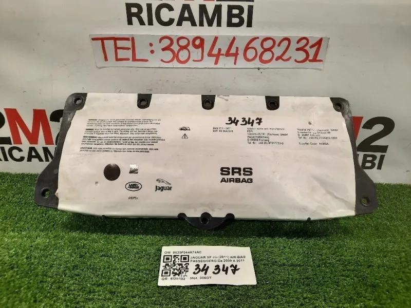 Air-bag Passeggero 9X23F044A74AC Jaguar XF I 2011