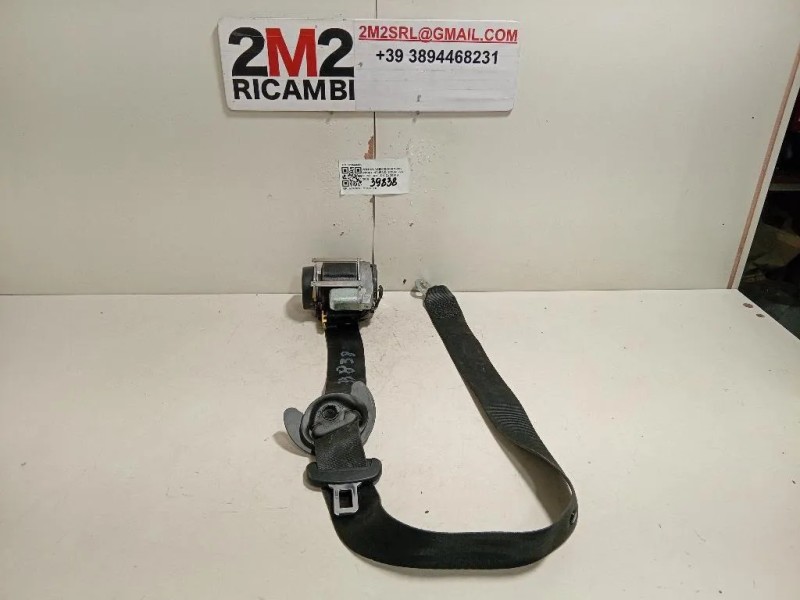 Cintura DI Sicurezza Sedile ANT DX 6184466B Volkswagen Sharan IV 2010