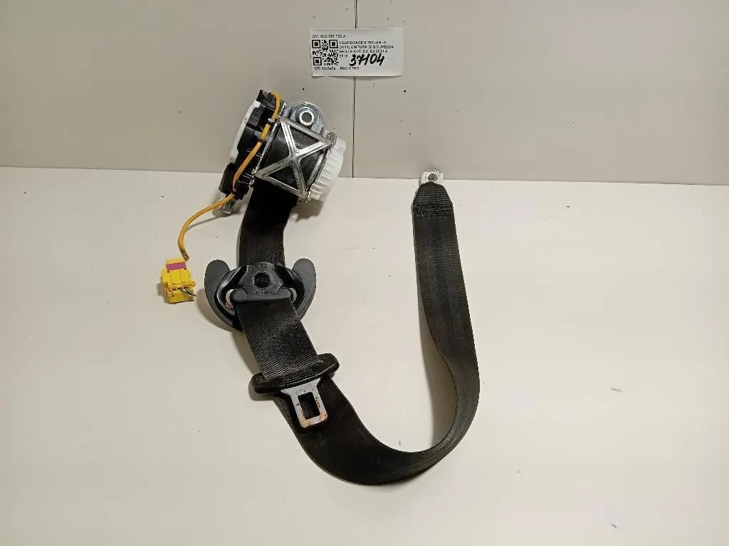 Cintura DI Sicurezza Sedile ANT DX 5N2 857 706 A Volkswagen Tiguan I 2011