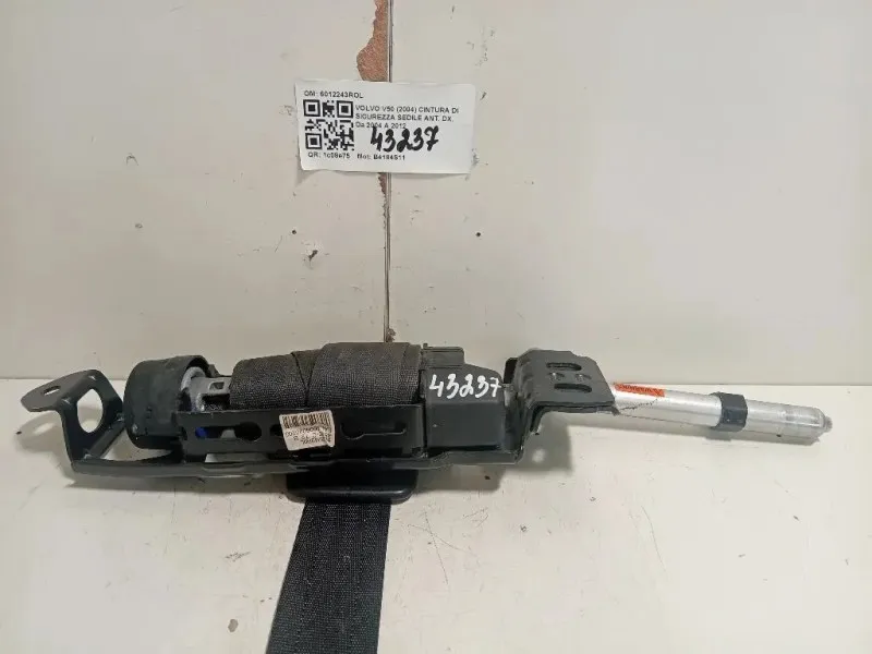 Cintura DI Sicurezza Sedile ANT DX 6012243ROL Volvo V50 2004