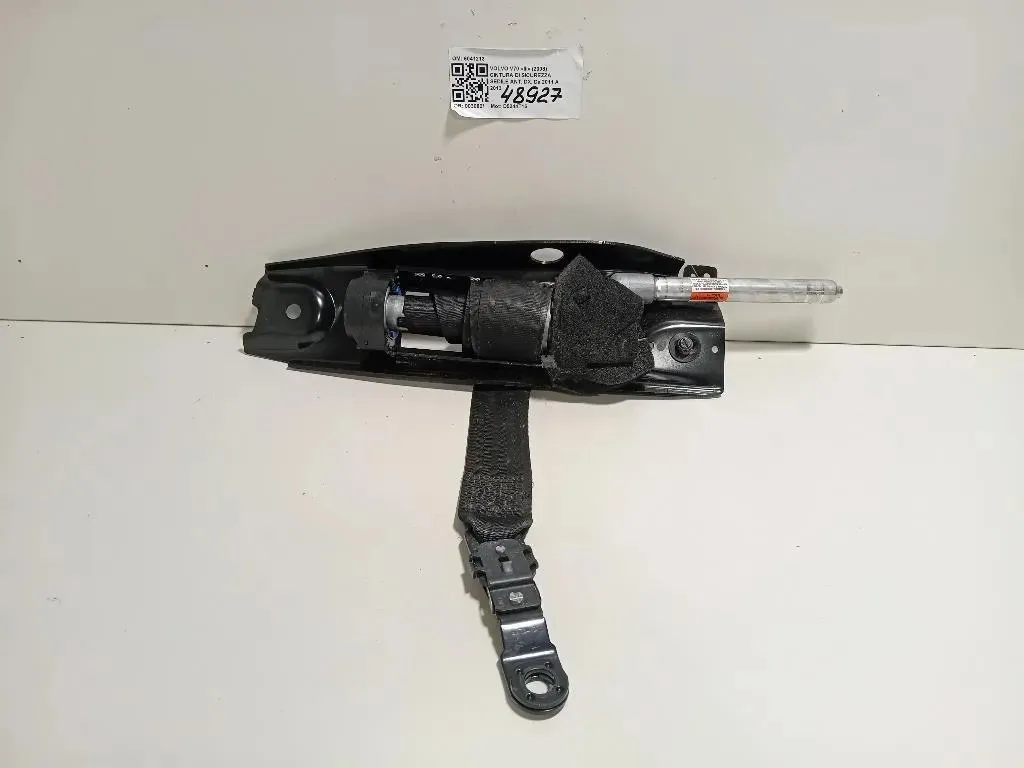 Cintura DI Sicurezza Sedile ANT DX 6041213 Volvo V70 III 2008