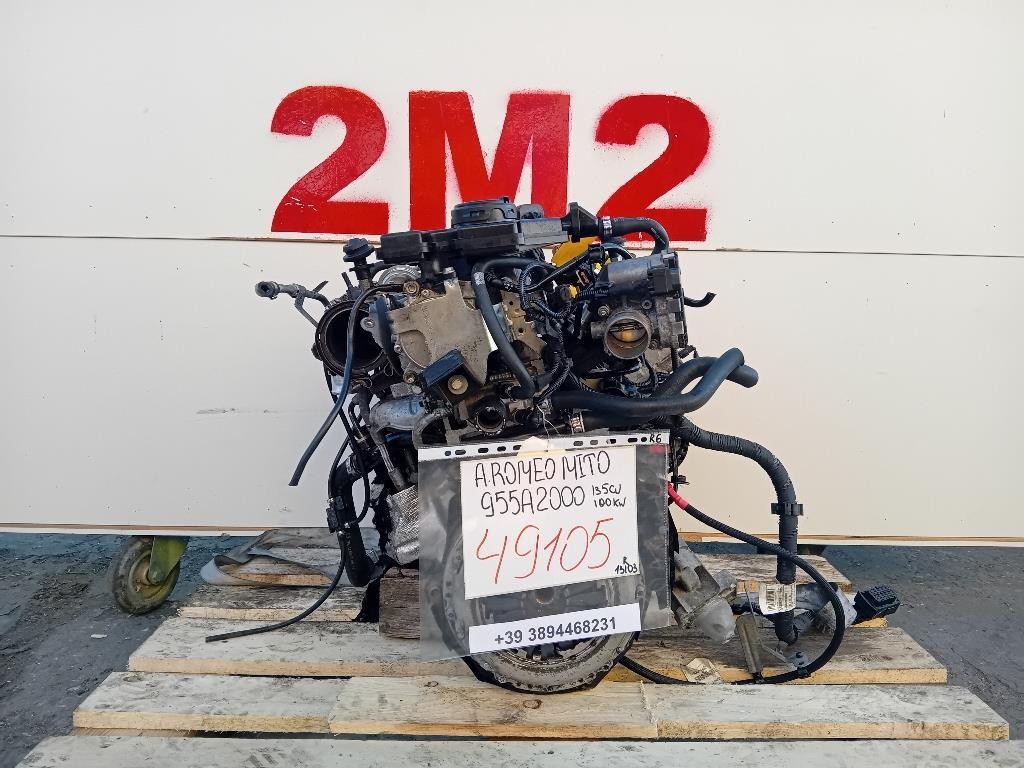 Motore Completo 955A2000 135CV 100 KW Alfa Romeo MITO 2008