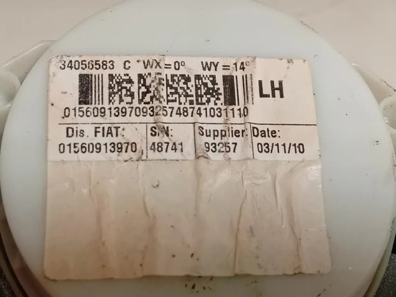 Cintura DI Sicurezza Sedile ANT SX 34056583 Alfa Romeo Giulietta 2010