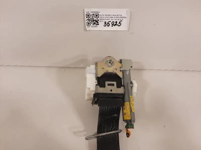 Cintura DI Sicurezza Sedile ANT SX 34056585H Alfa Romeo Giulietta 2010