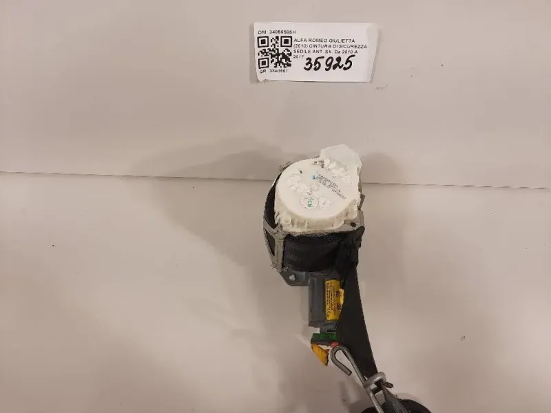Cintura DI Sicurezza Sedile ANT SX 34056585H Alfa Romeo Giulietta 2010