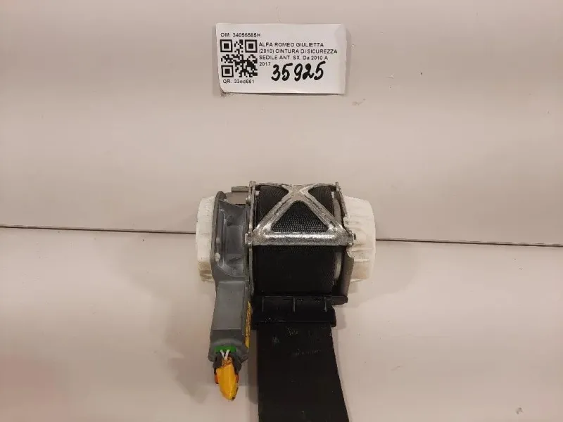 Cintura DI Sicurezza Sedile ANT SX 34056585H Alfa Romeo Giulietta 2010