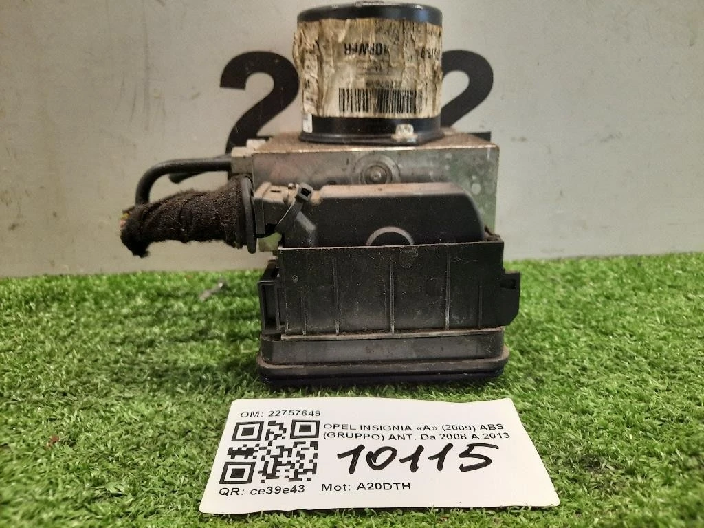 ABS Gruppo ANT 22757649 Opel Insignia A 2009