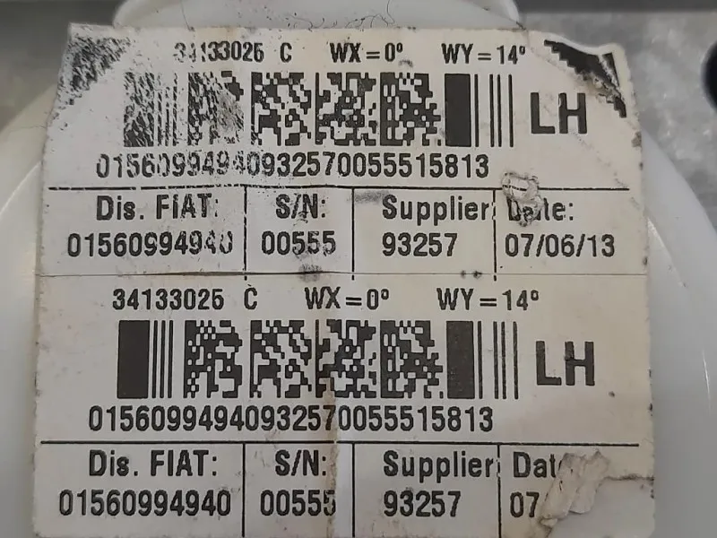 Cintura DI Sicurezza Sedile ANT SX 1560913970 Alfa Romeo Giulietta 2010