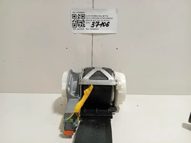 Cintura DI Sicurezza Sedile ANT SX 34056583 Alfa Romeo Giulietta 2013