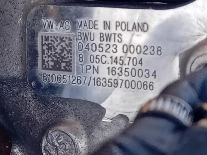 Motore Completo DLAA 110 CV 82 KW Audi A1 GBH Allstreet 2022