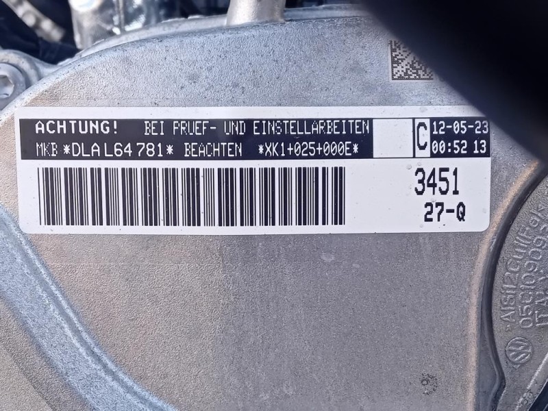 Motore Completo DLAA 110 CV 82 KW Audi A1 GBH Allstreet 2022