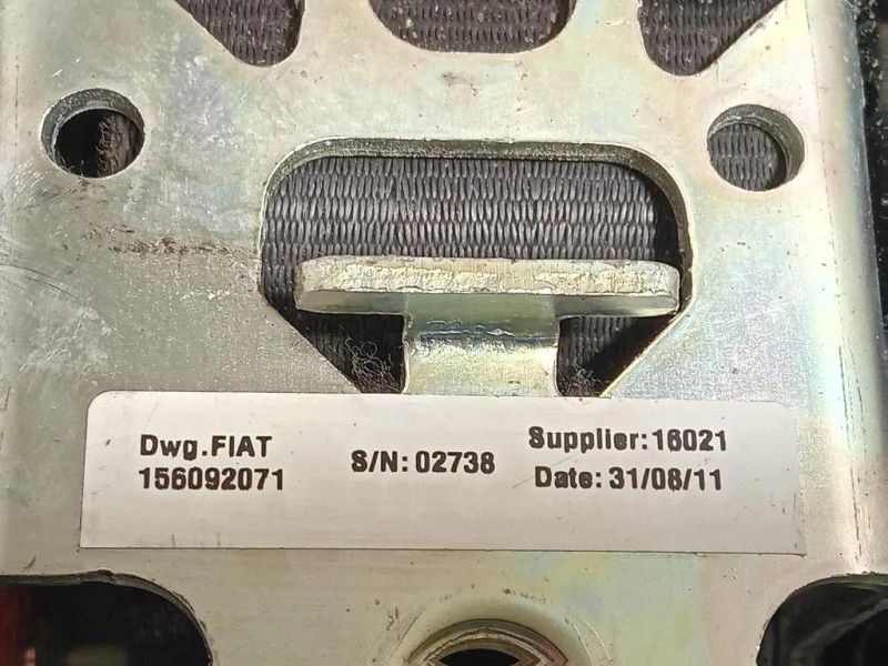 Cintura DI Sicurezza Sedile ANT SX 156092071 Alfa Romeo MITO 2011