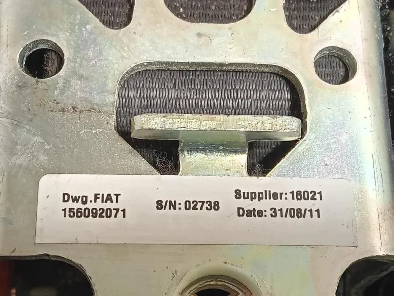 Cintura DI Sicurezza Sedile ANT SX 156092071 Alfa Romeo MITO 2011