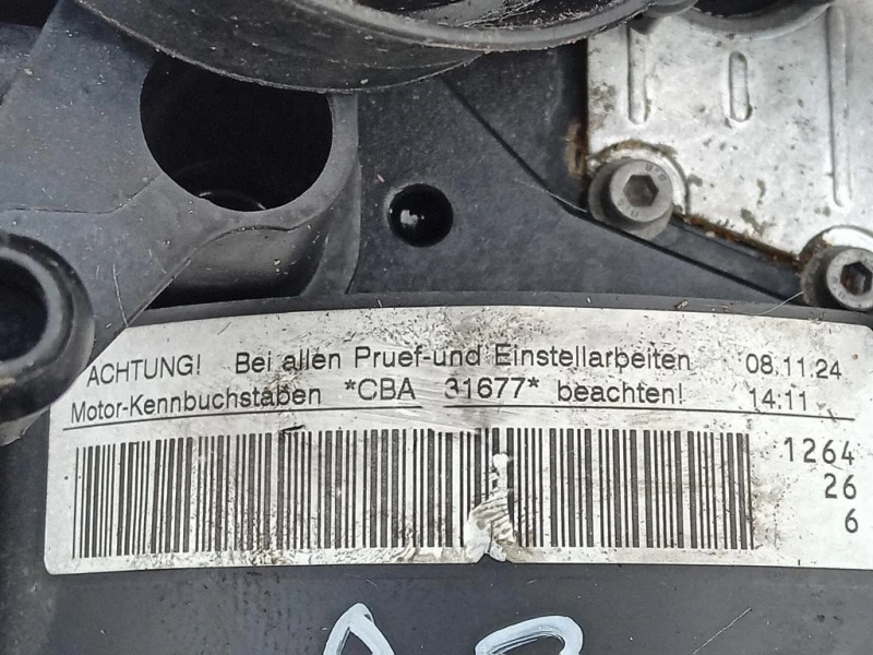 Motore Completo CBAB 140 CV Audi A3 8P1 2008