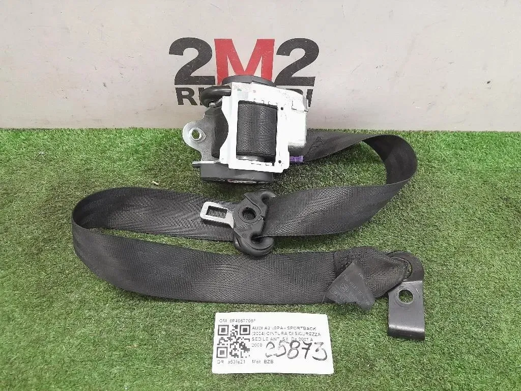 Cintura DI Sicurezza Sedile ANT SX 8P4857705F Audi A3 8PA Sportback 2004