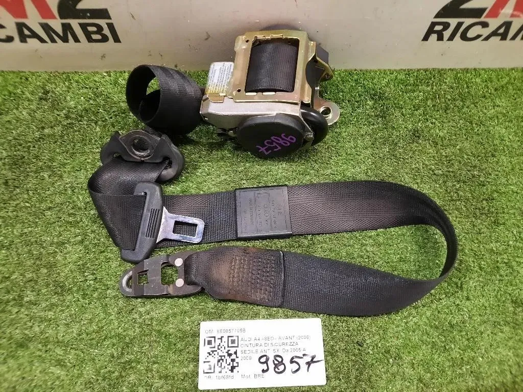 Cintura DI Sicurezza Sedile ANT SX 560788401 Audi A4 8ED Avant 2005