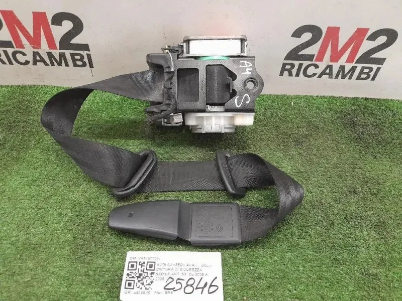 Cintura DI Sicurezza Sedile ANT SX 8K1857705J Audi A4 8ED Avant 2005