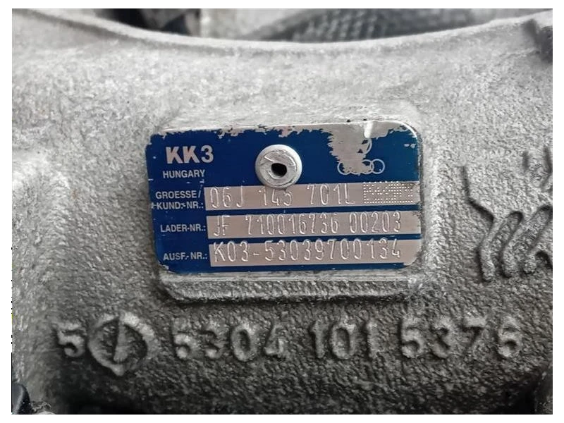 Motore Completo BYT BZB 160 CV Audi A3 8PA Sportback 2004