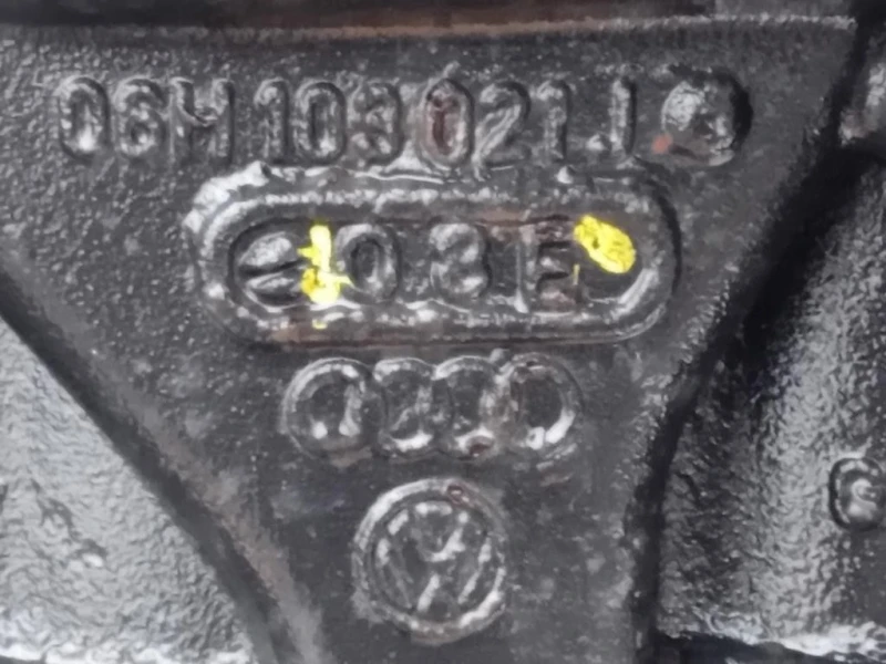 Motore Completo BYT BZB 160 CV Audi A3 8PA Sportback 2004