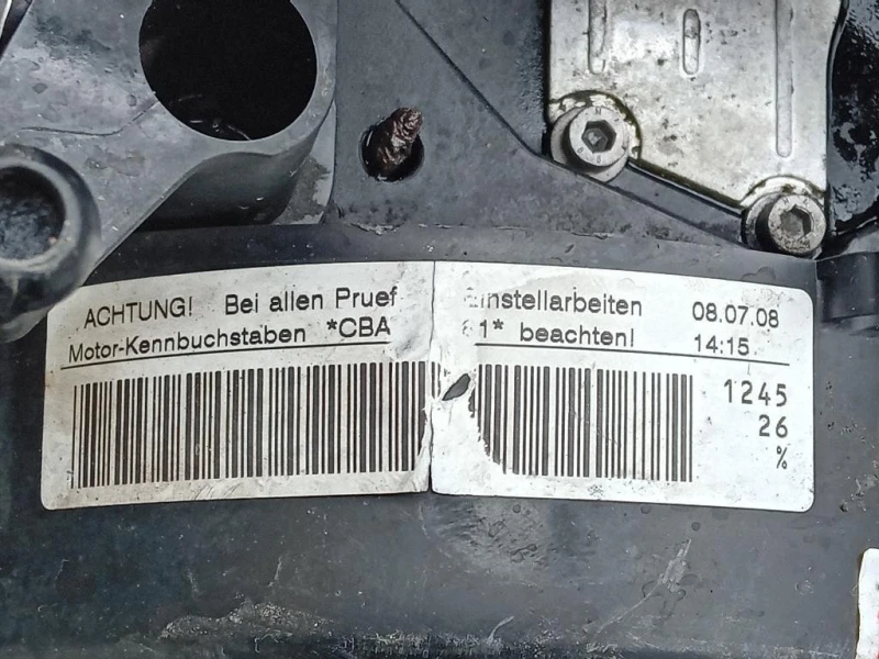 Motore Completo CBAB 140 CV Audi A3 8PA Sportback 2008