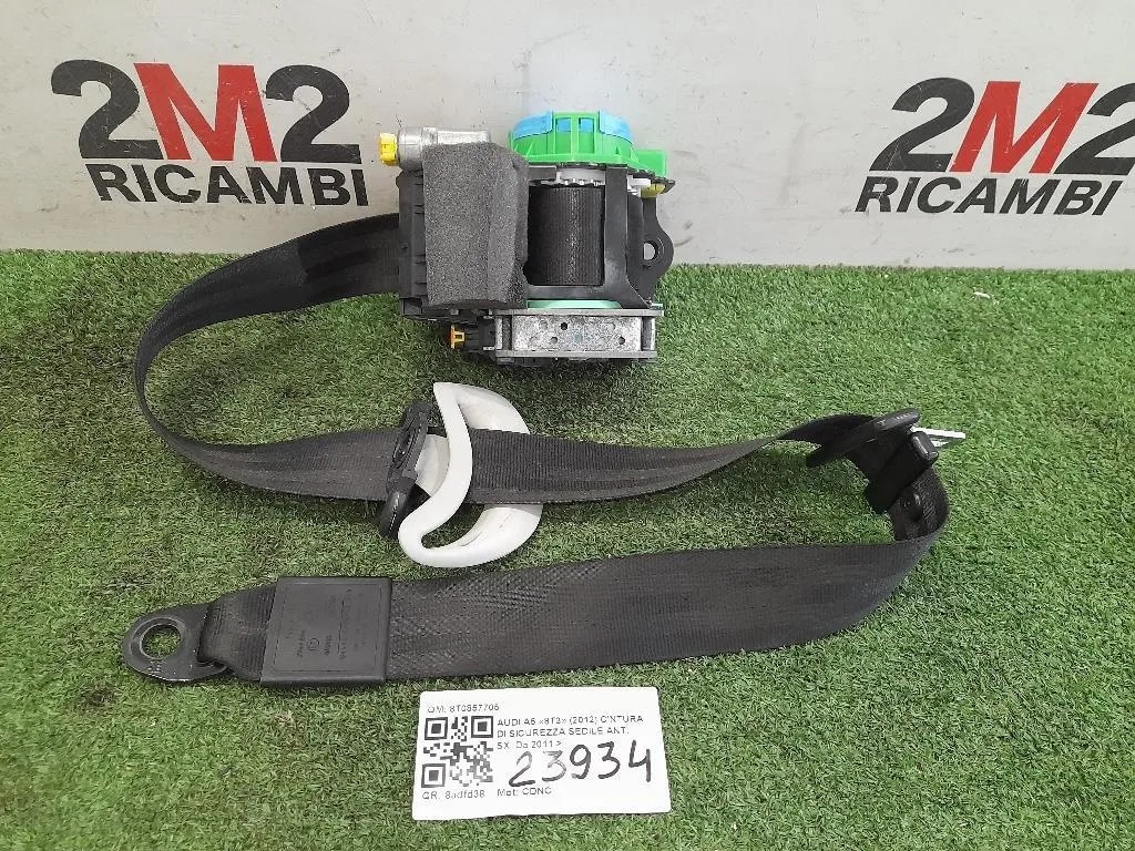 Cintura DI Sicurezza Sedile ANT SX 8T0857705 Audi A5 8T3 2012
