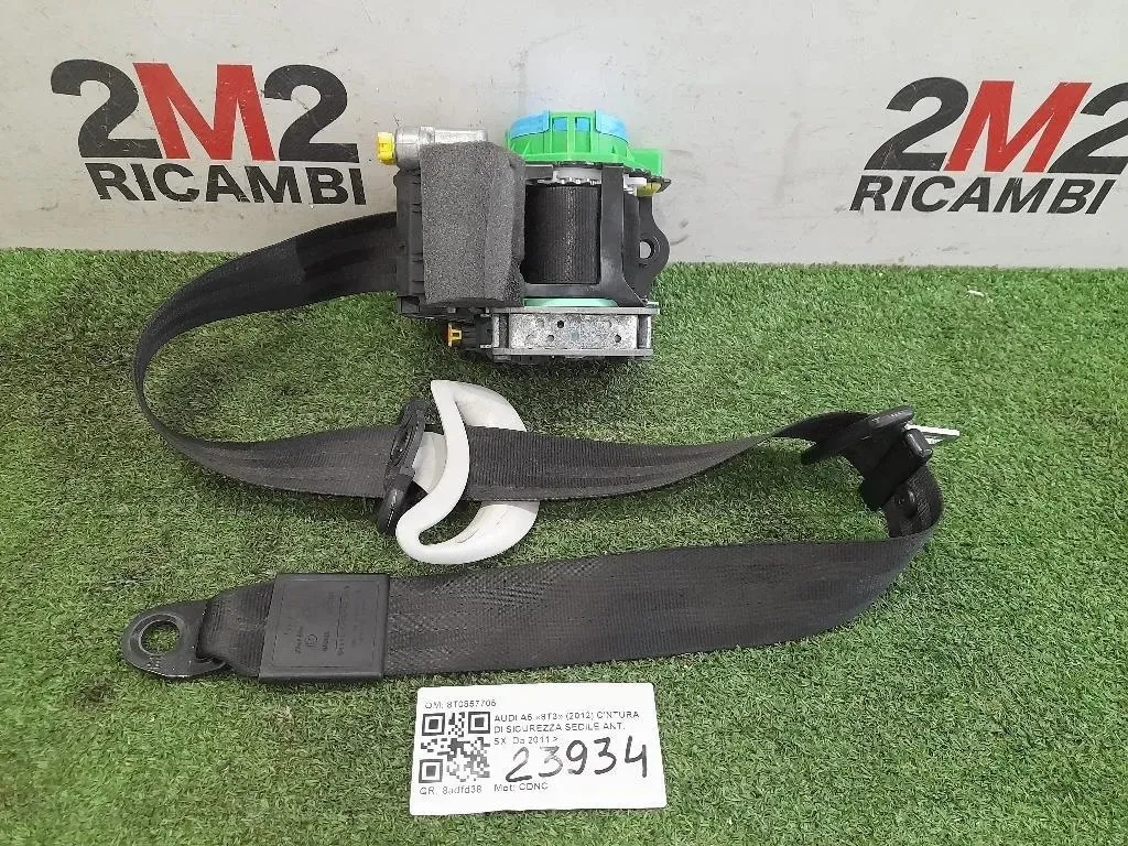 Cintura DI Sicurezza Sedile ANT SX 8T0857705 Audi A5 8T3 2012