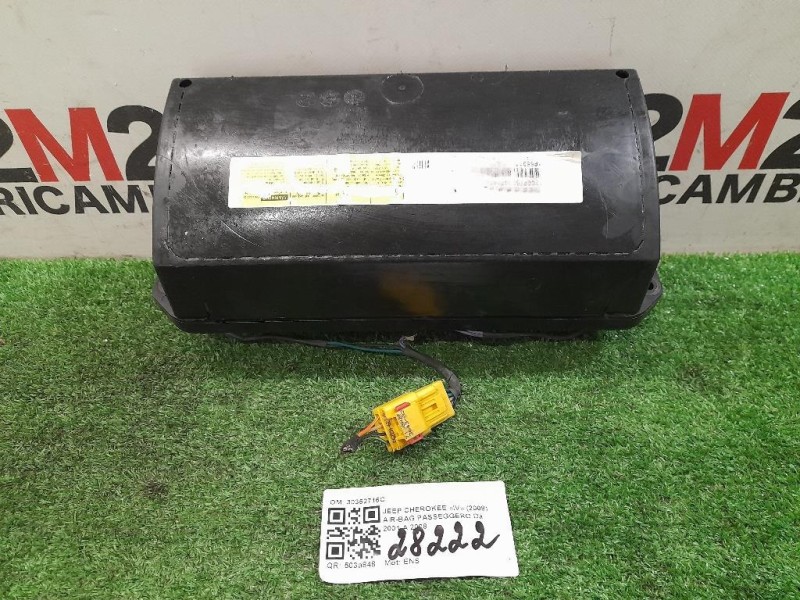 Air-bag Passeggero 30311332 Jeep Cherokee IV 2008
