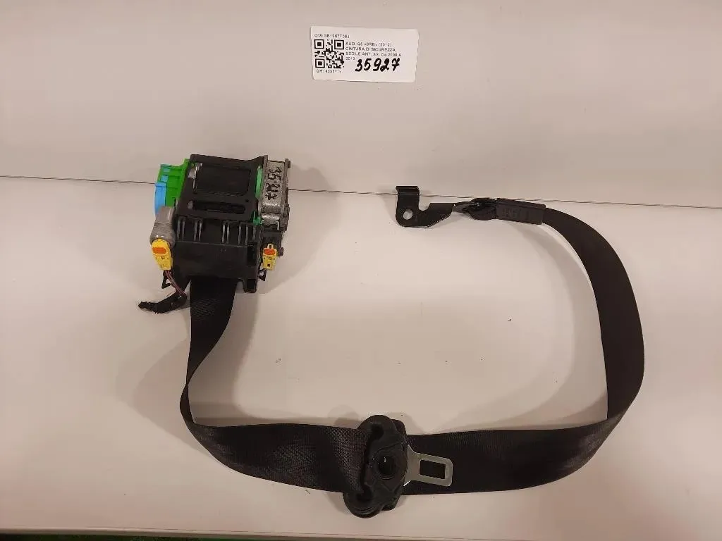 Cintura DI Sicurezza Sedile ANT SX 8R1857705J Audi Q5 8RB 2012