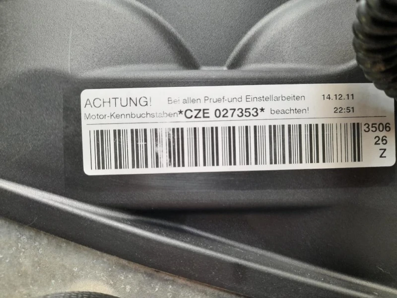 Motore Completo CZEA 150 CV 110 KW Audi A3 8VA Sportback 2012