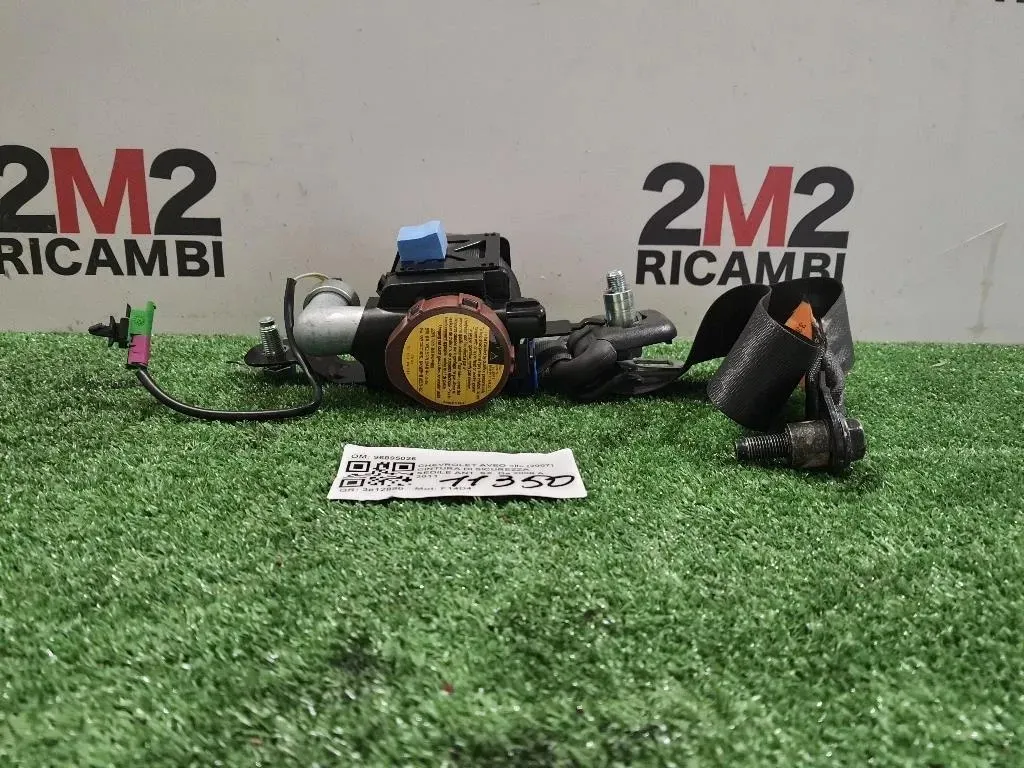 Cintura DI Sicurezza Sedile ANT SX 96895026 Chevrolet AVEO II 2007