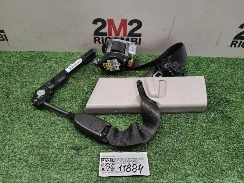 Cintura DI Sicurezza Sedile ANT SX 13297090 Chevrolet Orlando 2011