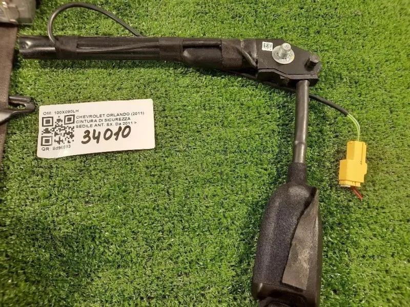 Cintura DI Sicurezza Sedile ANT SX 100X090LH Chevrolet Orlando 2011