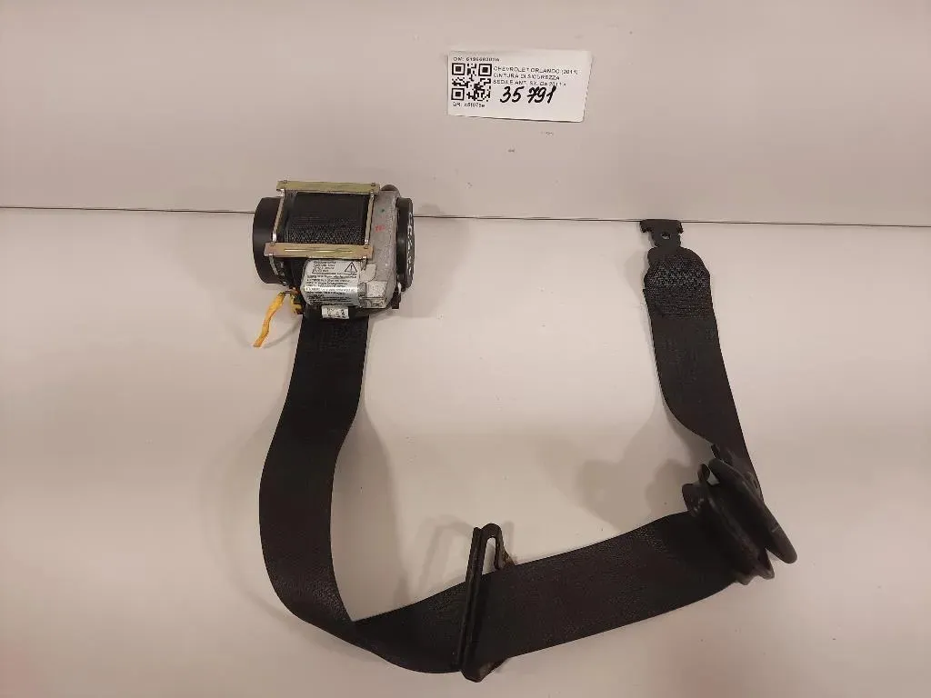 Cintura DI Sicurezza Sedile ANT SX 619668300A Chevrolet Orlando 2011