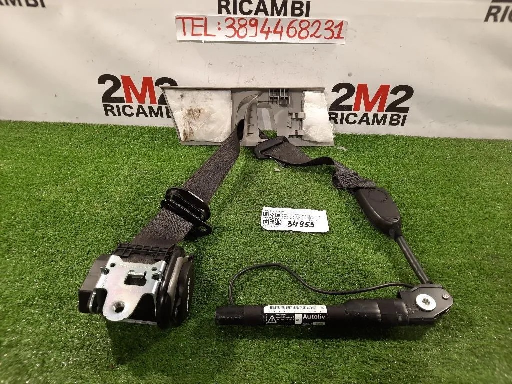 Cintura DI Sicurezza Sedile ANT SX 619668300A Chevrolet Orlando 2011
