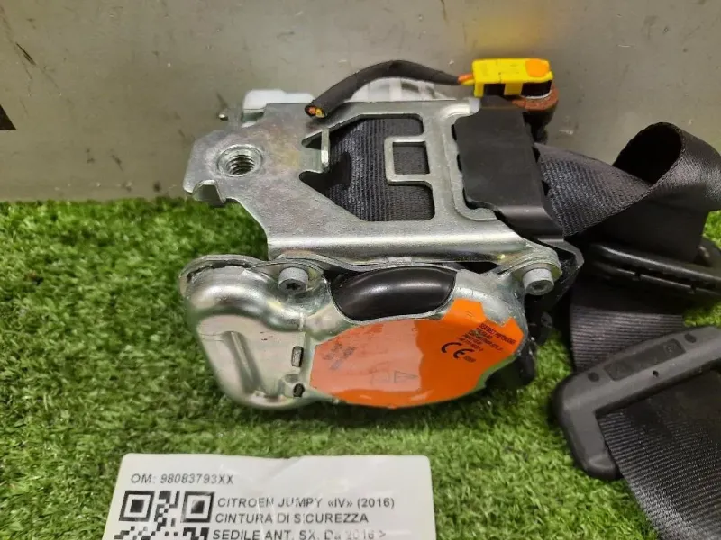 Cintura DI Sicurezza Sedile ANT SX 98083793XX Citroen Jumpy IV 2016