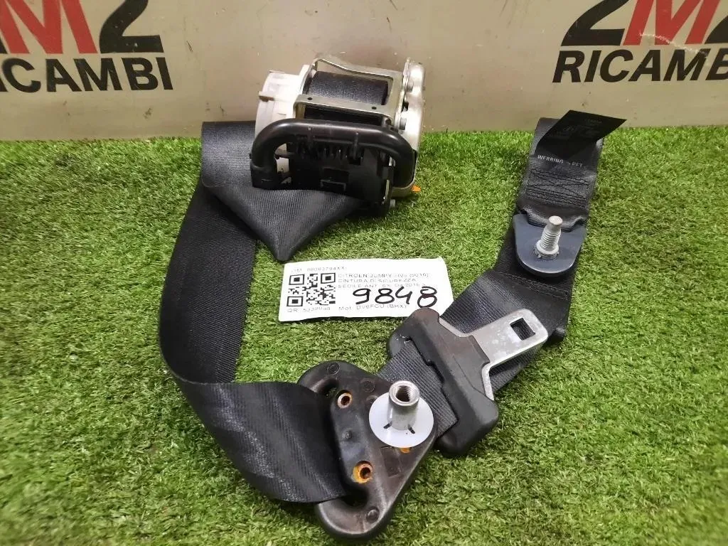 Cintura DI Sicurezza Sedile ANT SX 98083794XX Citroen Jumpy IV 2016