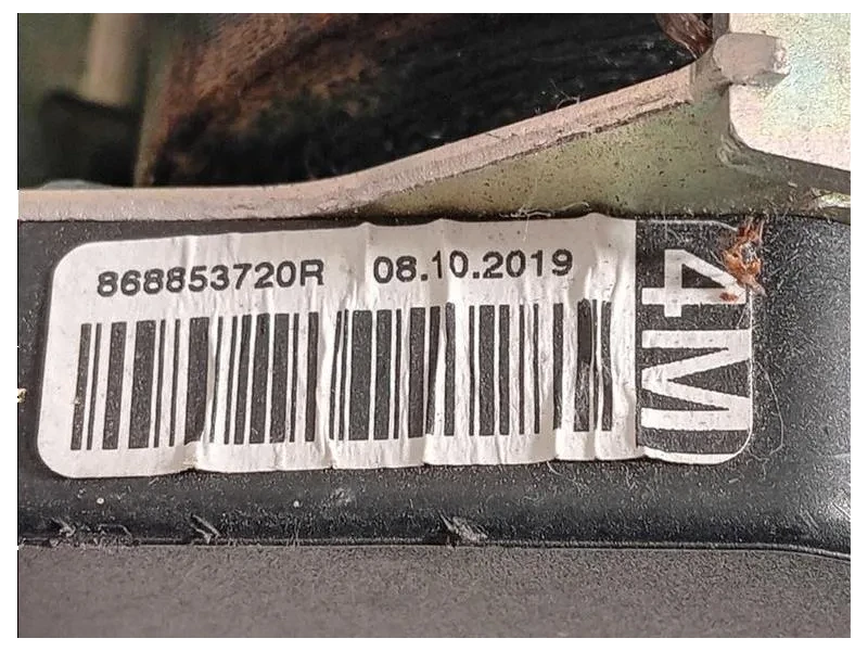 Cintura DI Sicurezza Sedile ANT SX 868854838R Dacia Duster II 2018