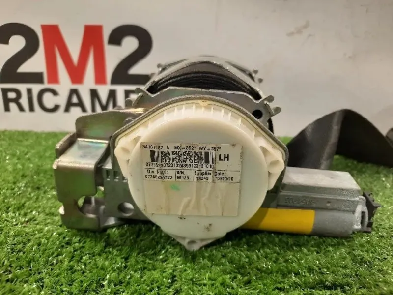 Cintura DI Sicurezza Sedile ANT SX 34101167 A Fiat 500 II 2008