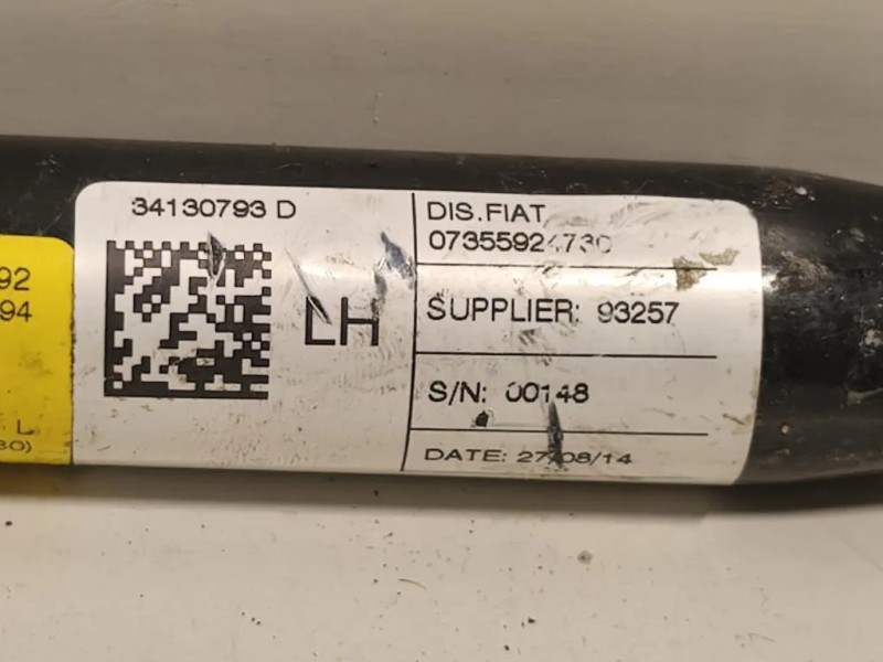 Cintura DI Sicurezza Sedile ANT SX 34193361 Fiat 500L 2013